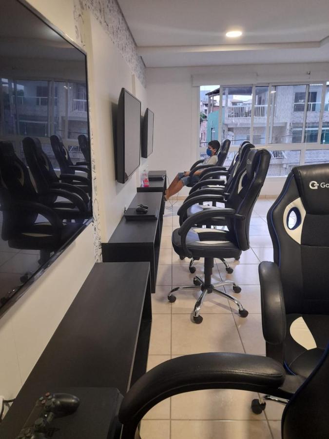 Lazer De Resort A Poucos Passos Da Praia Guaruja Luaran gambar
